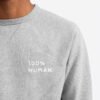 Gray Human Sweatshirt - Image 3