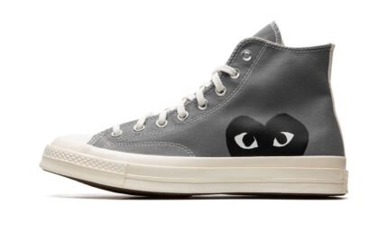 Chuck 70 Hi "CDG Play - Steel Gray"