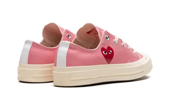 Converse Chuck 70 CDG OX AC "Bright Pink" - Image 3