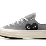 Converse Comme Des Garçons PLAY / Half Heart Gray