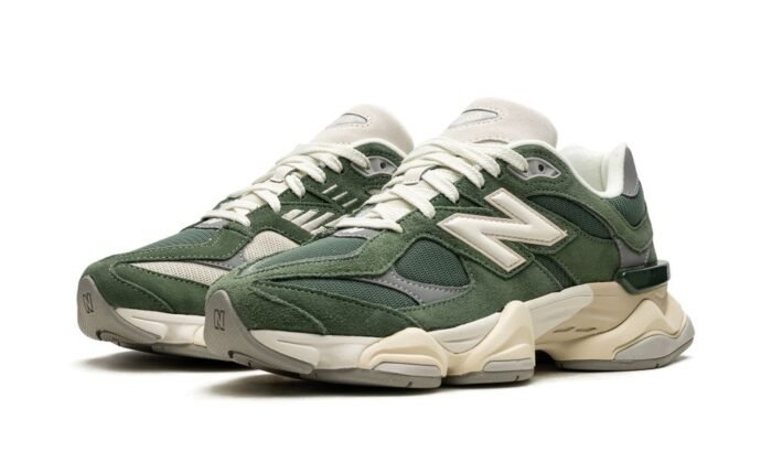 New Balance 9060 "Green Suede" - Image 2